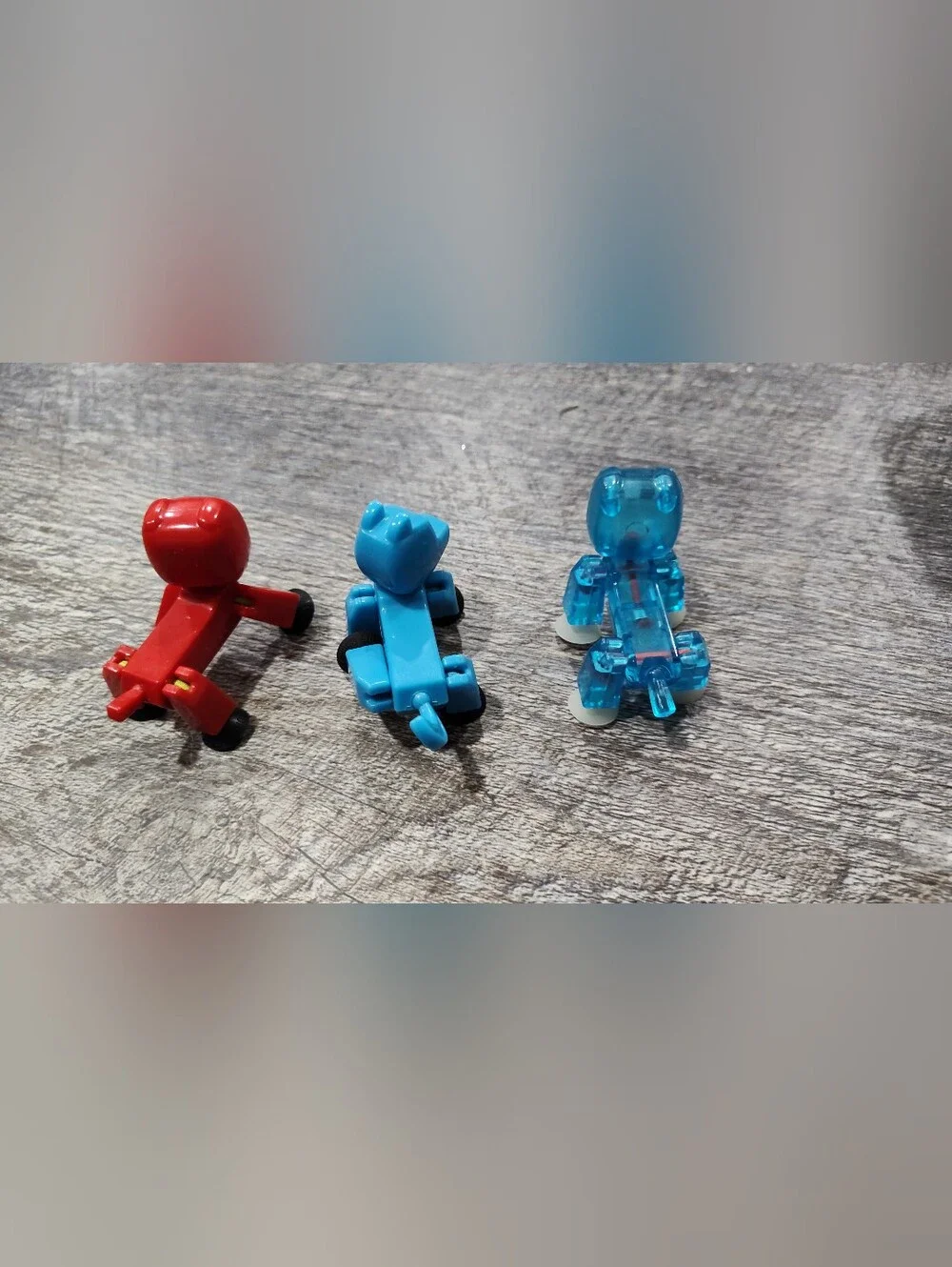 Stikbot Zing Pets, Set Of Three, Shadow Bot And Two Bulldogs - Stop Motion Toys
